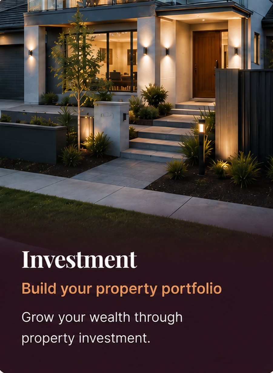 Investment - build your property portfolio